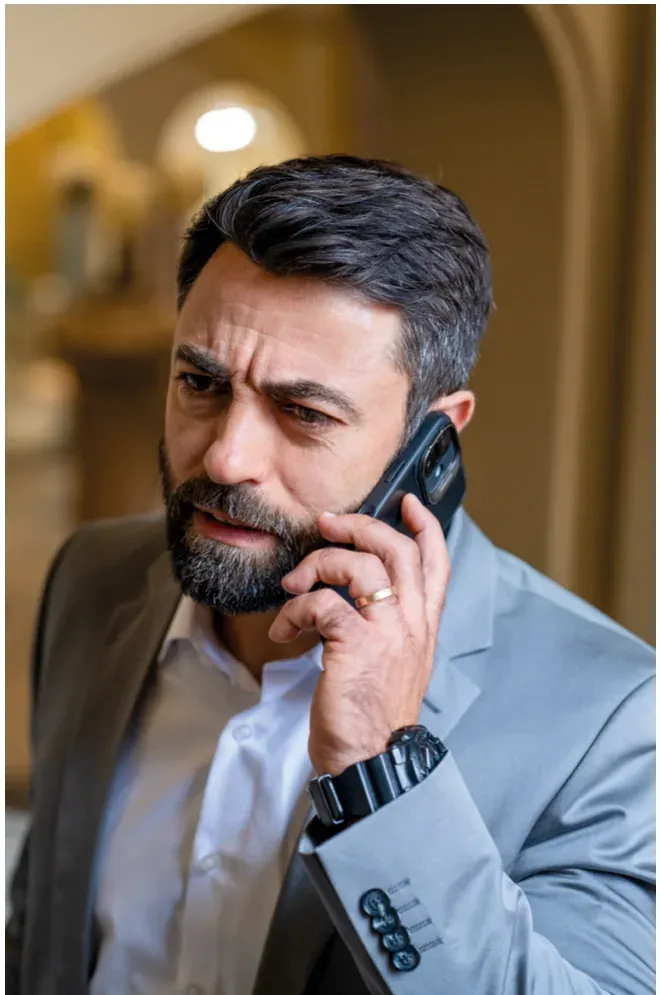 Telefonat nach dem Gerichtstermin