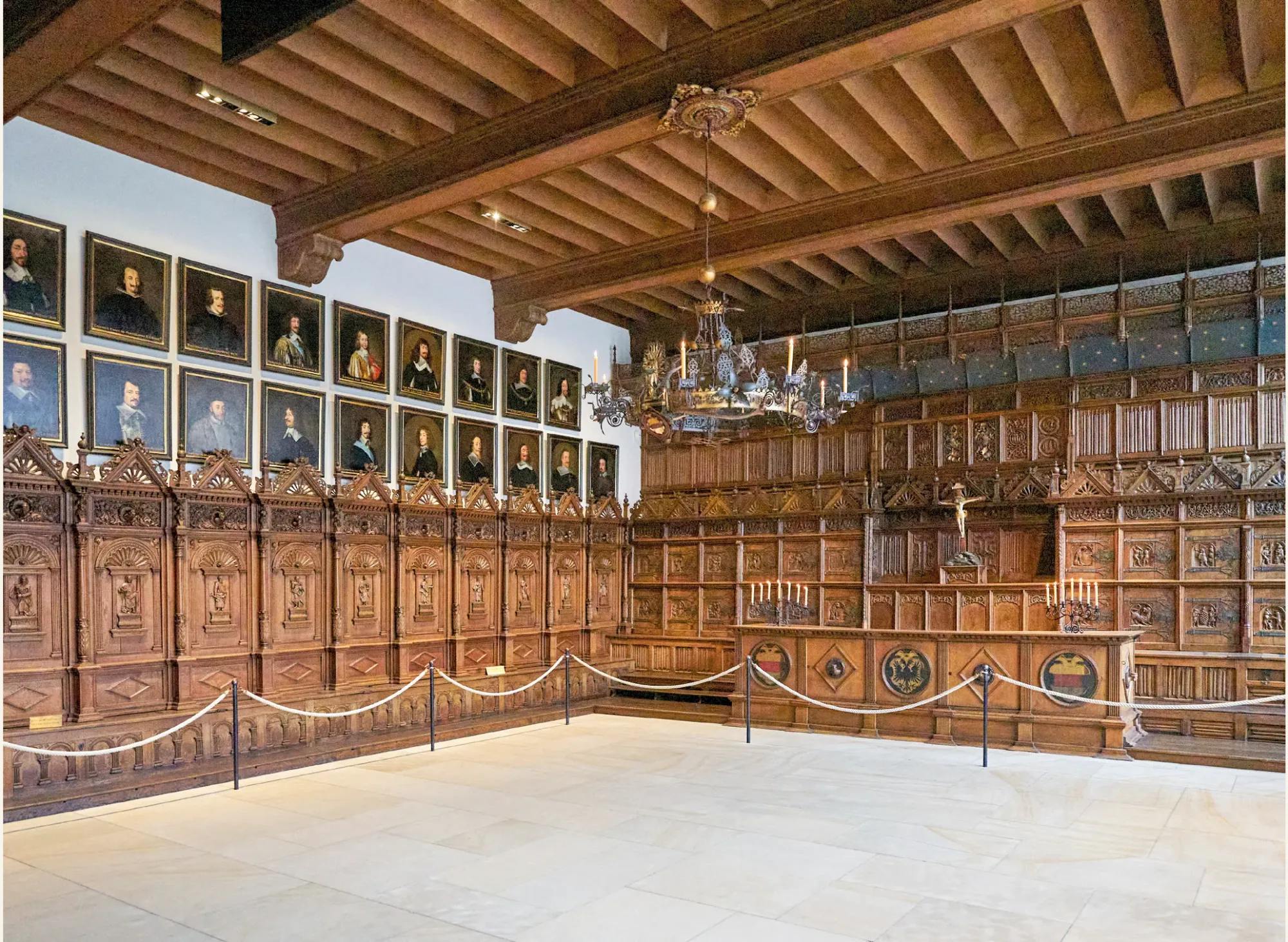 Friedenssaal in Münsters historischem Rathaus