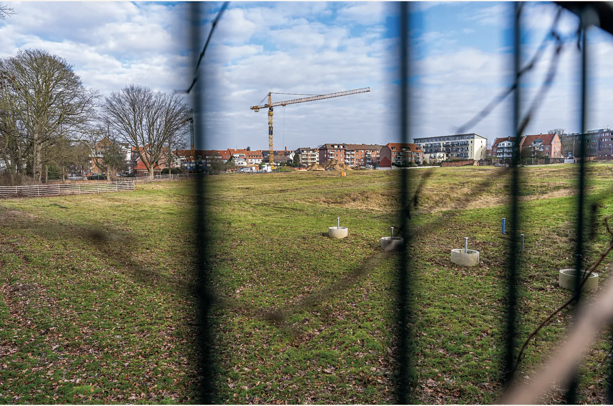 Pluggendorf, Sommer 2026: das Areal der Vorsehungsschwestern hinter dem Bauzaun